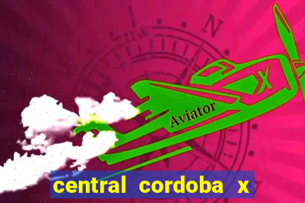 central cordoba x estudiantes palpite